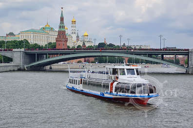 Император с просмотром Фейерверка в день города Москвы