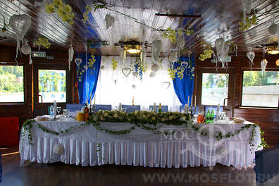 Банкетный зал свадебное оформление