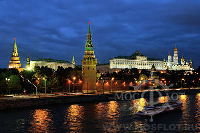 Московский Гала-круиз по центру Москвы с ужином и зажигательной дискотекой
