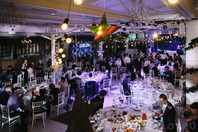 Сборный новогодний корпоратив в банкетном зале Крым Terrace Moscow