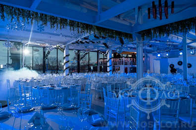 Сборный новогодний корпоратив в банкетном зале Крым Terrace Moscow