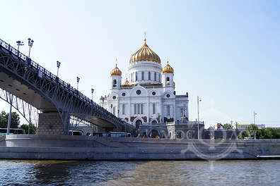 Речная прогулка по центру Москвы от Парка Горького маршрут Центральный №5