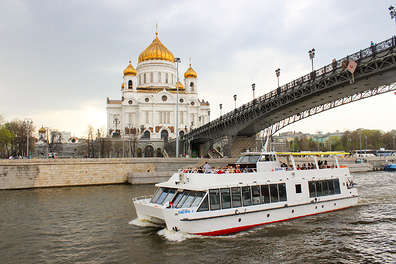 Теплоход (катамаран) Снегири-4, Храм Христа Спасителя