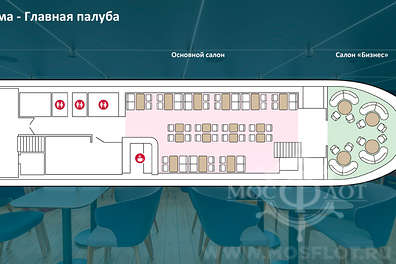 Электроход «Срельна» — Первый премиум-класс на Москве-реке Электроход «Стрельна»