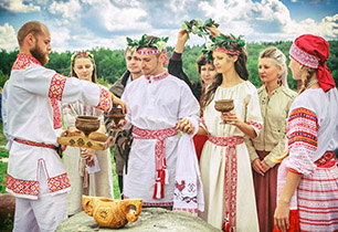 Свадьба в русском стиле