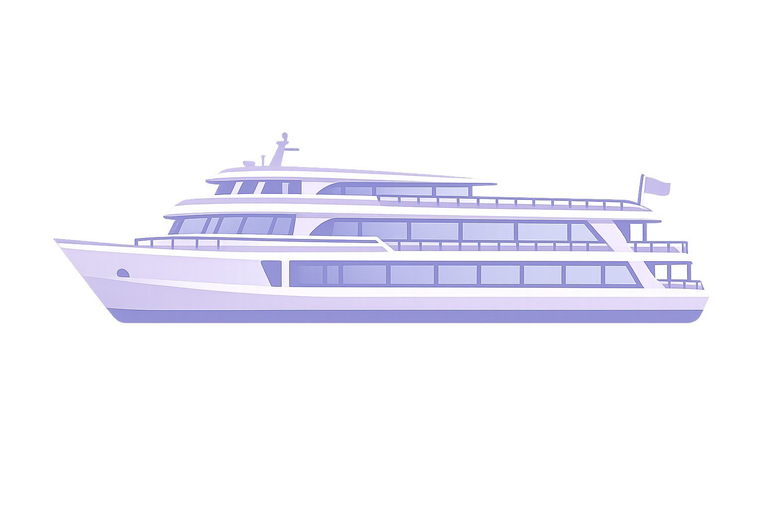 Просторные теплоходы до 160 персон
