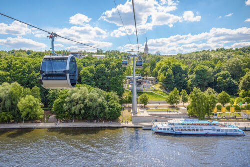 Причал Воробьевы горы (МГУ)