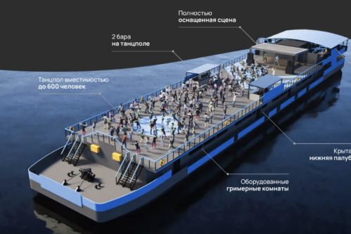 Теплоход Loft boat (Париход)