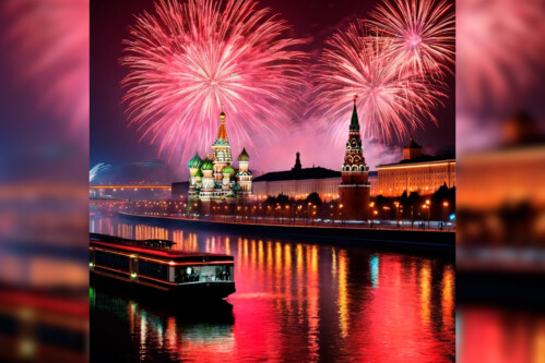 Речная прогулка и салют Победы 9 мая 2026 года с ужином и DJ на борту теплохода Прага