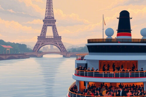 Концерт на корабле «Под небом Парижа»