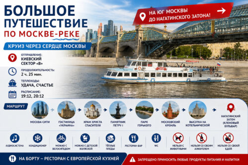 Большое путешествие по Москве-реке