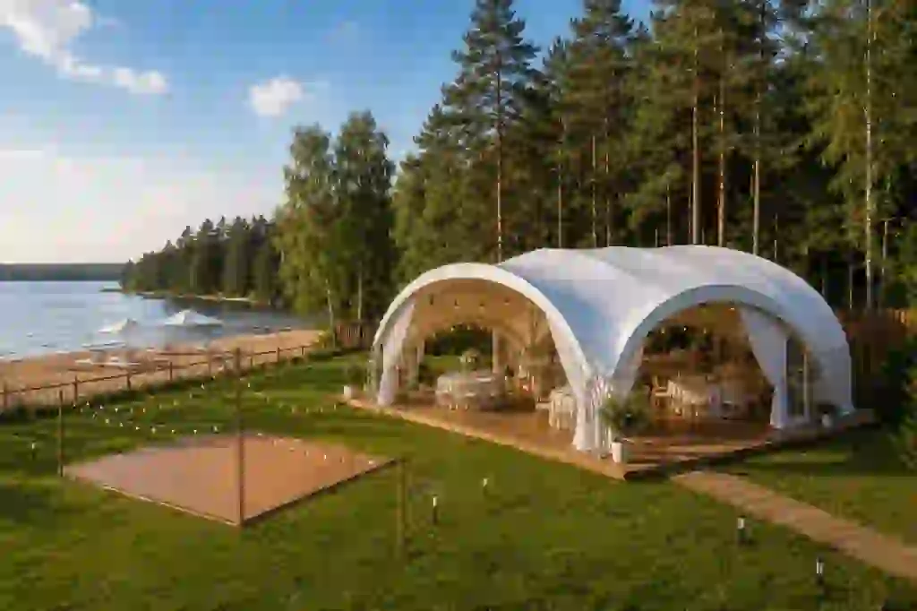 Стоянка Шатёр 200 кв.м.