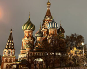 Трехчасовая вечерняя экскурсия на автобусе по Москве с посещением трех самых красивых смотровых площадок