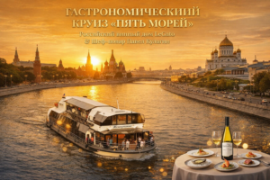 Гастрономический круиз «Пять морей» на теплоходе «Жемчужина»