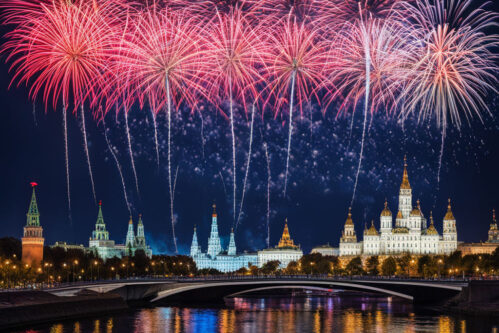 Прогулка до Кленового бульвара со световым шоу