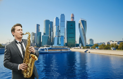 «Джаз на реке» на теплоходе РИО-4 — концерт и прогулка по Москве-реке