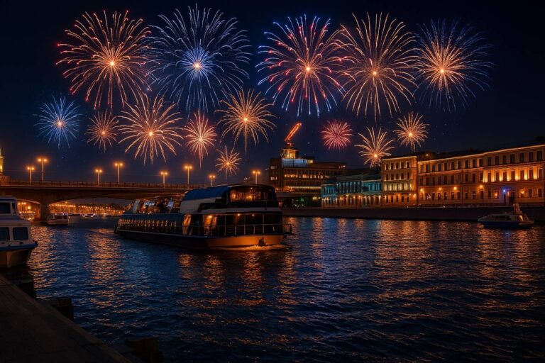 День города Москвы на теплоходе «Жемчужина» с ужином и музыкой