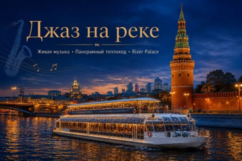 «Джаз на реке» на теплоходе «Ривер Пэлас» — живой концерт в Москве