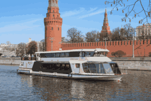 Речная прогулка на комфортабельном электроходе «Стрельна»