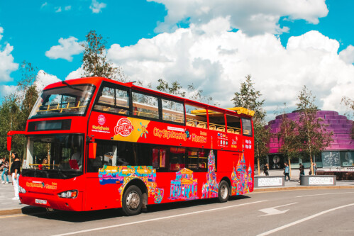 Экскурсия на двухэтажном автобусе по системе «Hop on — hop off» г. Москва