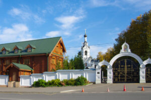 Moscow, Russia — October, 2020: Church of the Assumption of the