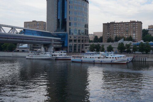 Причал мост Багратион (Набережная Тараса Шевченко