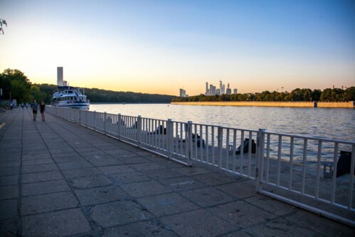 Причал Воробьевы горы (МГУ)